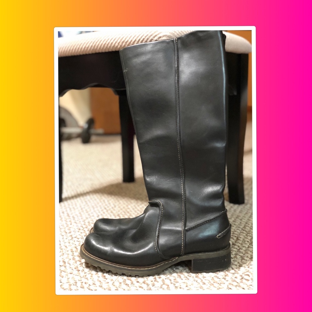 ☀️SALE☀️SEBAGO Black leather boots
